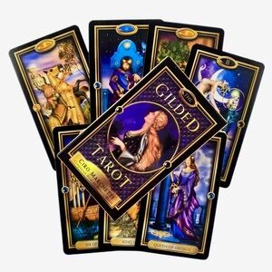 Gilded Tarot mini Deck by Ciro Marchetti